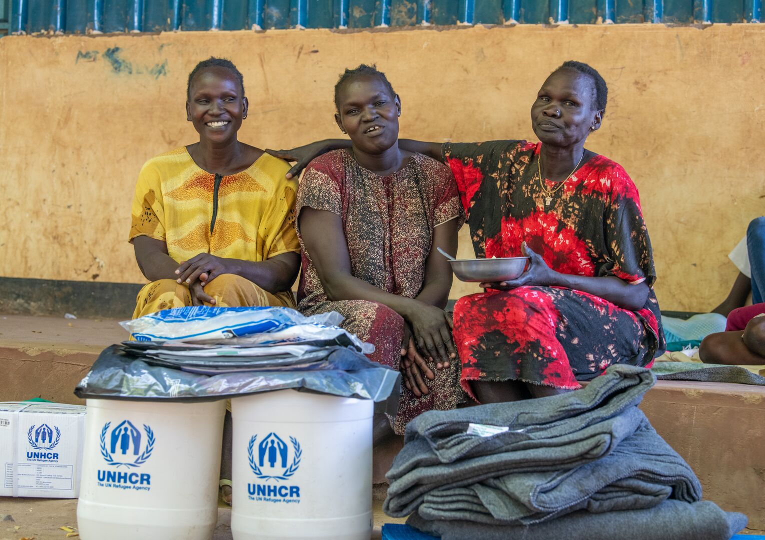 Kenya. UNHCR supports refugee families displaced by heavy rains in Kakuma