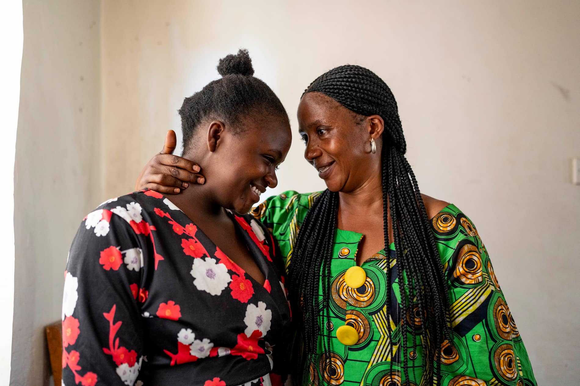 Congolese refugee girl, 14, lives with a foster family in Kampala. She enjoys cooking and wants to open her own restaurant one day.