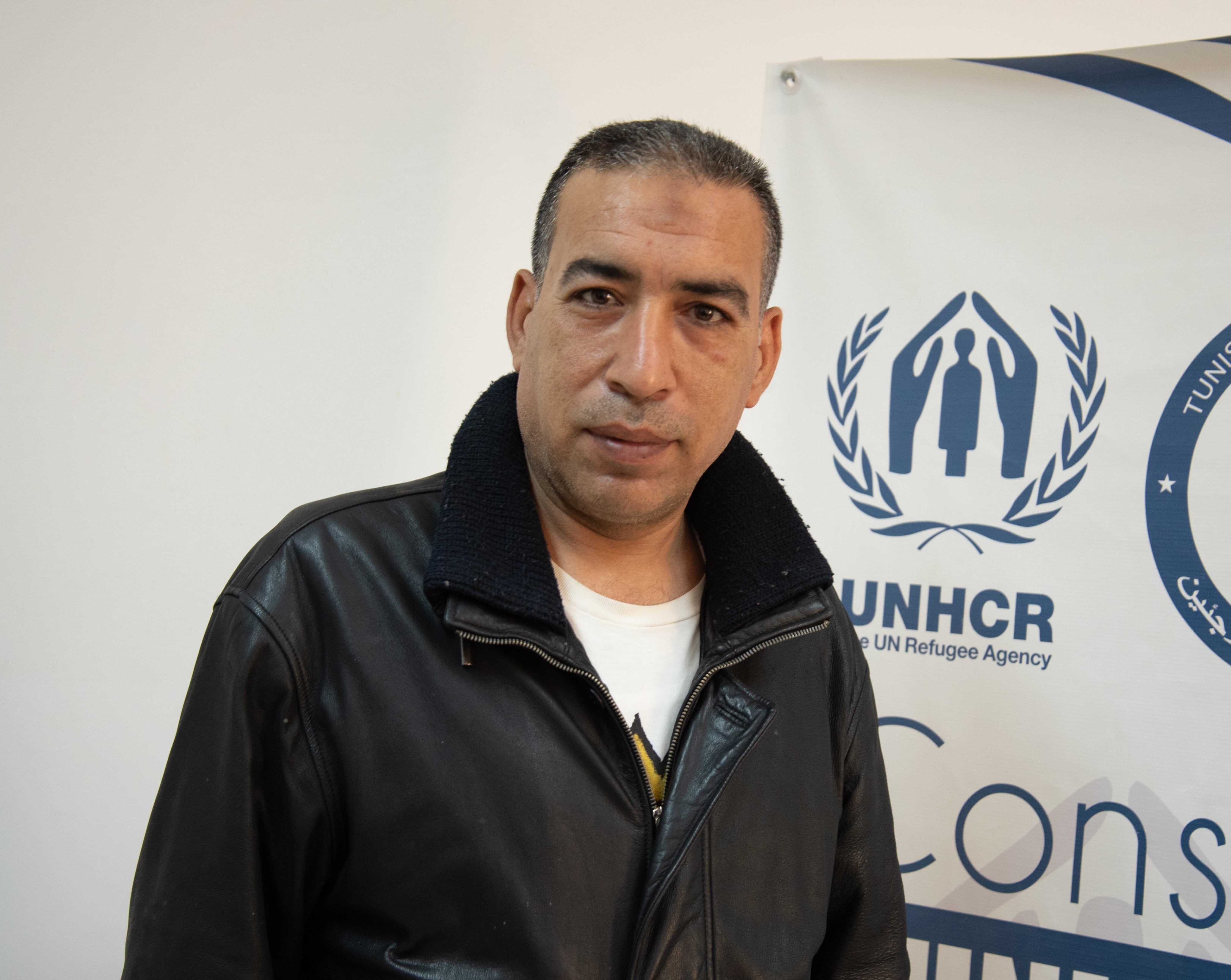 Syrian refugee, Nidhal. 