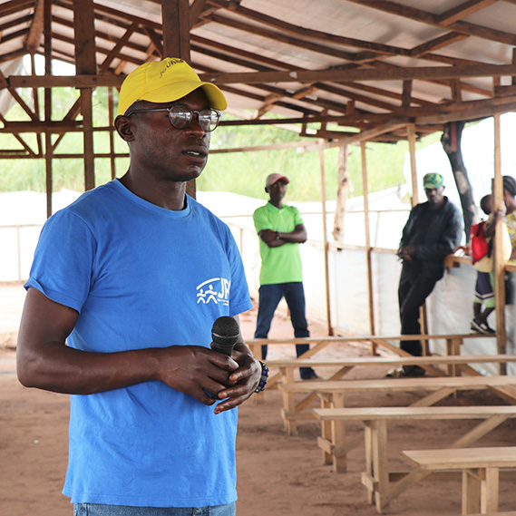 Roger is a refugee in Angola and is blogging about what it's like to live in a refugee camp right now.