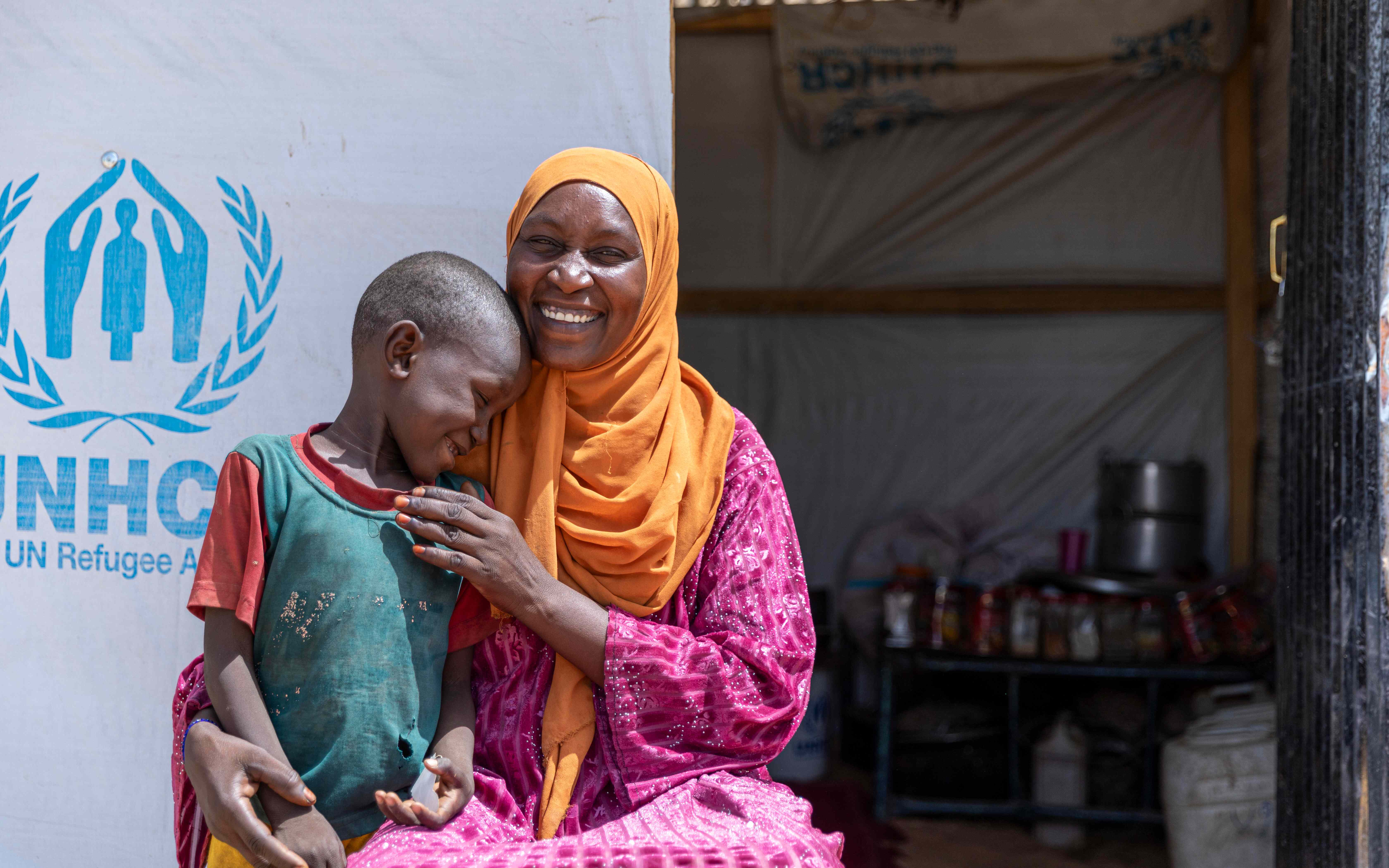 Chad. UNHCR Provides Shelter For Sudanese Refugees In Sila Province (1)