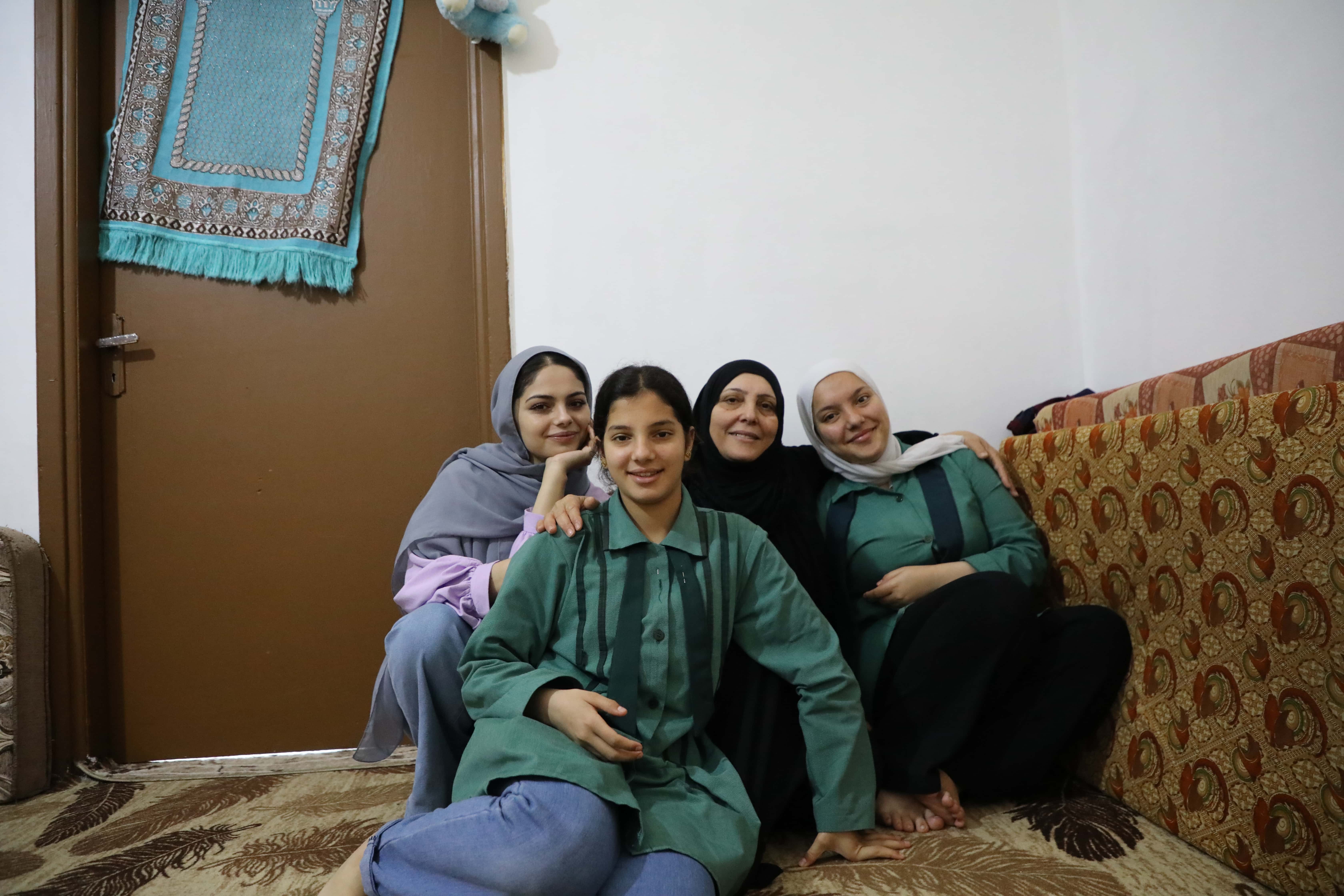 Nabiha Mouhiemed, 49, is a devoted mother to three young daughters.
