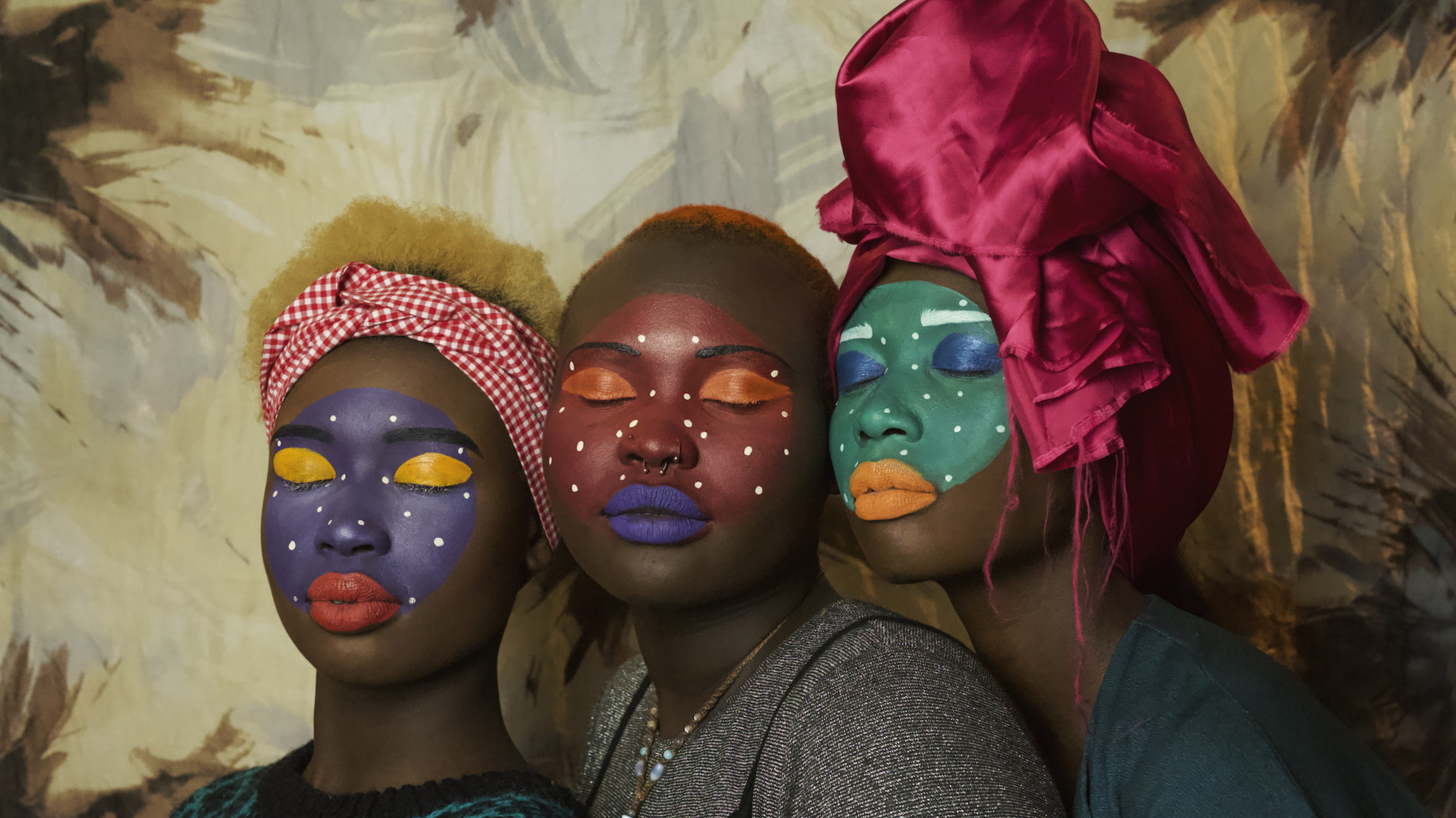 Australia. Three Women by Atong Atem